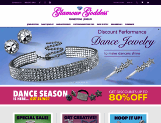 glamourgoddessjewelry.com screenshot
