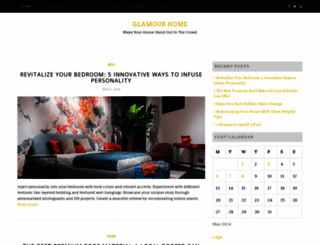 glamourhome.com screenshot
