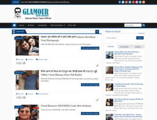 glamourhuntworld.blogspot.com screenshot
