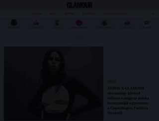glamouronline.hu screenshot