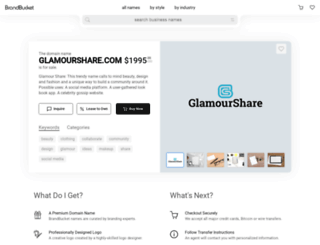 glamourshare.com screenshot