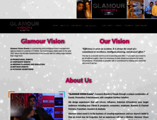 glamourvisionevents.com screenshot