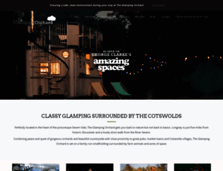 glampingorchard.co.uk screenshot