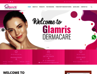 glamrisdermacare.com screenshot