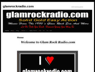 glamrockradio.com screenshot