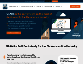 glams.com screenshot