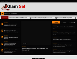 glamsel.com screenshot
