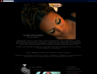 glamyourlashes.blogspot.com screenshot