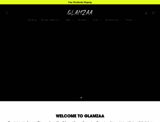 glamzaa.com screenshot