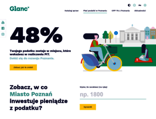 glanc.poznan.pl screenshot