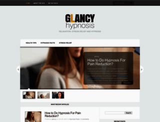 glancyhypnosis.com screenshot