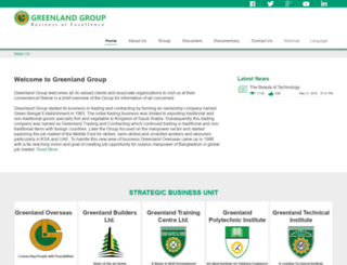 glandgroup.com screenshot