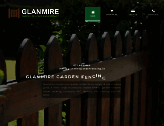 glanmiregardenfencing.ie screenshot