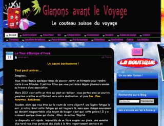 glanonsavantlevoyage.com screenshot