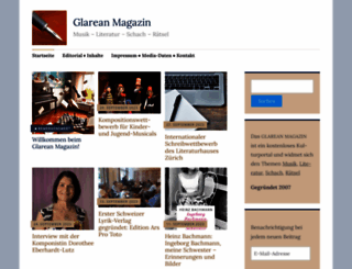 glareanverlag.wordpress.com screenshot
