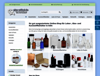 glas-artikel.de screenshot