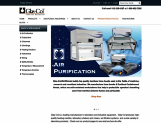glascol.com screenshot