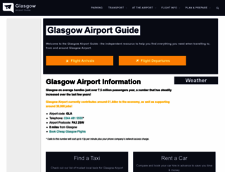 glasgow-airport-guide.co.uk screenshot