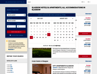 glasgow-hotel.net screenshot