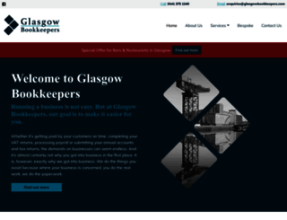 glasgowbookkeepers.com screenshot
