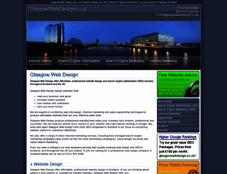 glasgowwebdesign.co.uk screenshot