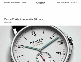 glashuette.com screenshot