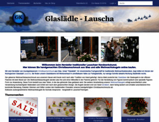 glasmarkt-lauscha.de screenshot