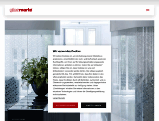 glasmarte.at screenshot