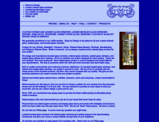 glass-by-design.com screenshot