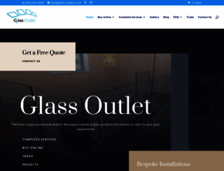 glass-outlet.co.uk screenshot