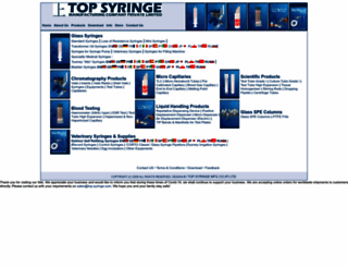 glass-syringe.com screenshot