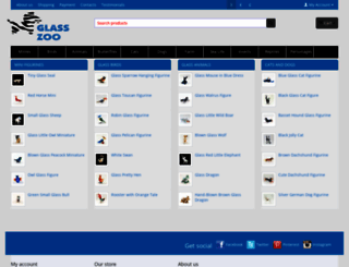 glass-zoo.com screenshot