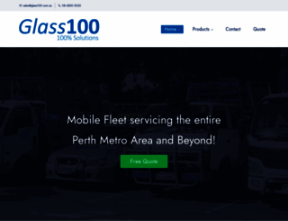 glass100.com.au screenshot