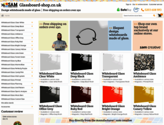 glassboard-shop.co.uk screenshot