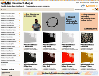 glassboard-shop.ie screenshot