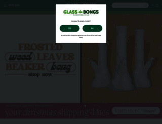 glassbongs.com.au screenshot
