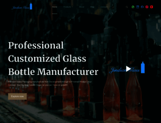 glassbottlefactory.com screenshot