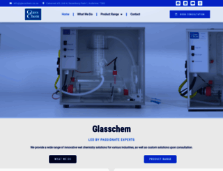 glasschem.co.za screenshot