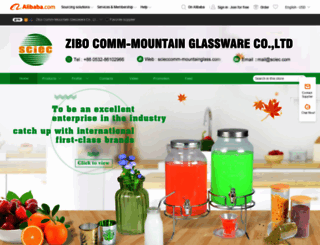 glasschina.en.alibaba.com screenshot
