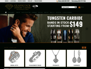 glasscockjewelry.com screenshot