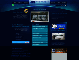 glasscompany.com.br screenshot
