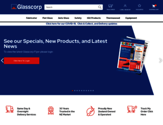 glasscorp.co.nz screenshot