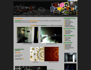 glasseffexts.com screenshot