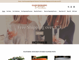 glassengraving.com screenshot