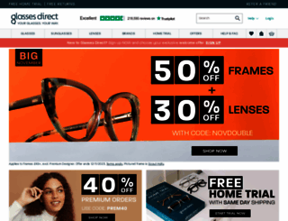 glassesdirect.mention-me.com screenshot