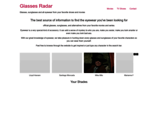 glassesradar.com screenshot