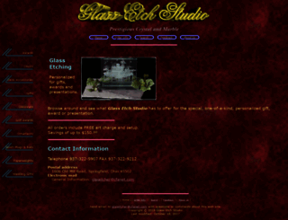 glassetchstudio.com screenshot