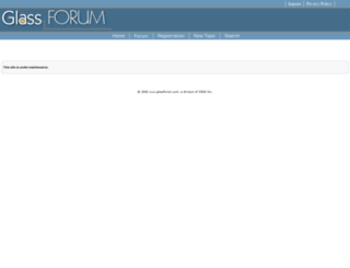 glassforum.com screenshot