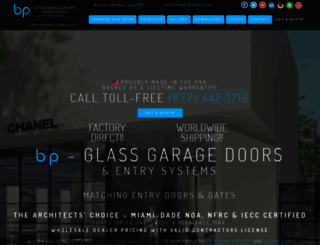 glassgaragedoors.com screenshot