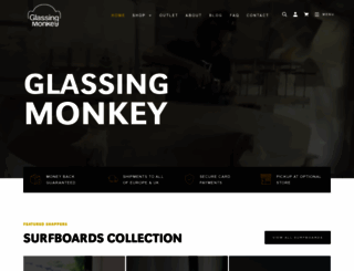 glassingmonkey.com screenshot